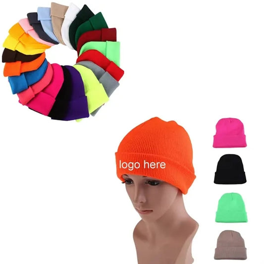 Winter Knitted Beanie Hat