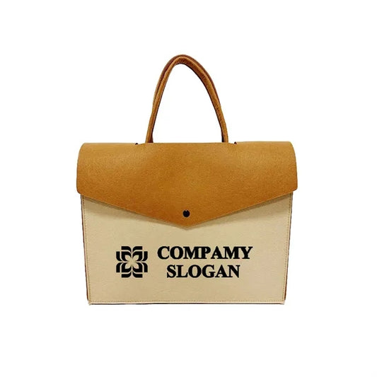 Felt Briefcase Bag