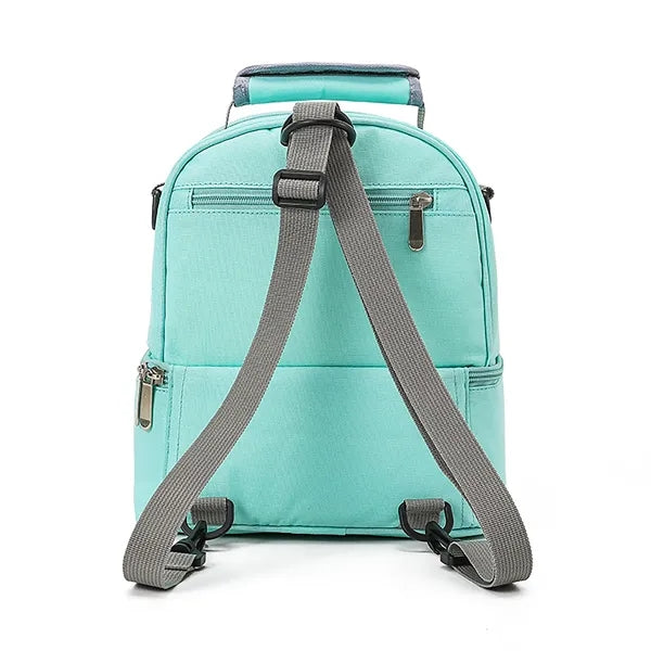 New Diaper Backpack with Insulated Cooler Compartment