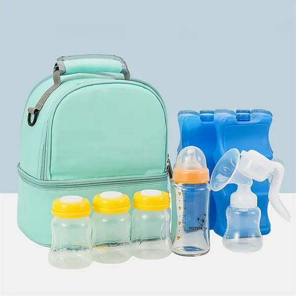 New Diaper Backpack with Insulated Cooler Compartment