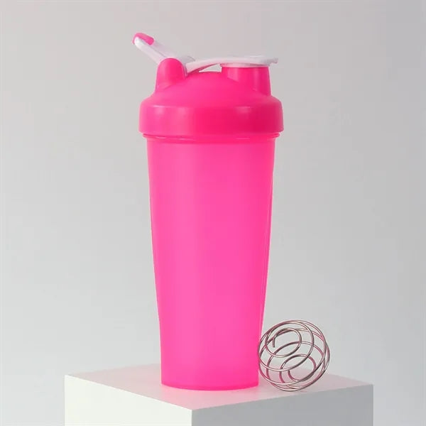 20 oz. Plastic Shaker Bottle with Mixing Ball