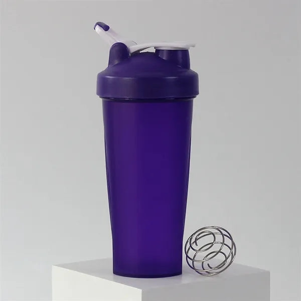20 oz. Plastic Shaker Bottle with Mixing Ball