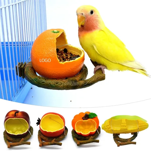 Hanging Plastic Food and Water Tray for Quails and Birds