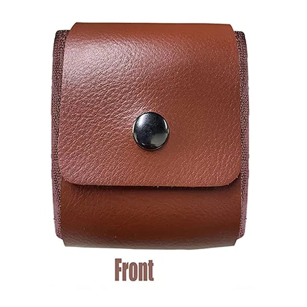 Foraging Pouch Leather Canvas Collapsible Bag