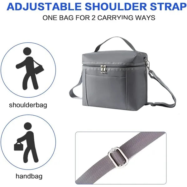 Insulated Lunch Bag With Shoulder Strap