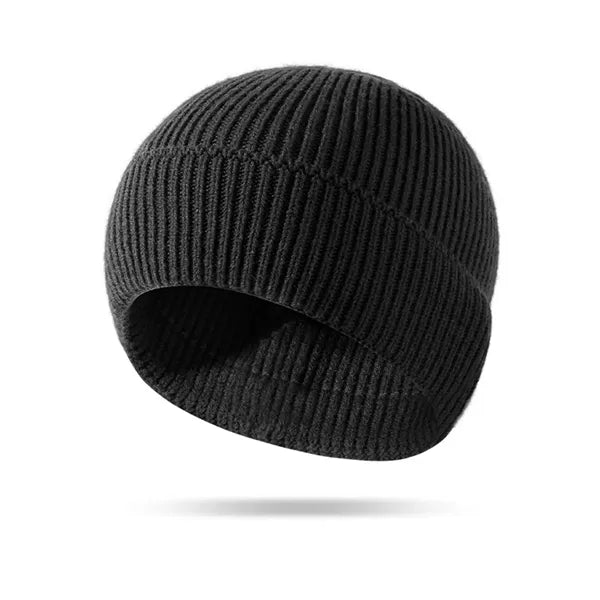 Cuffed Brim Beanie Toque Knit Hat