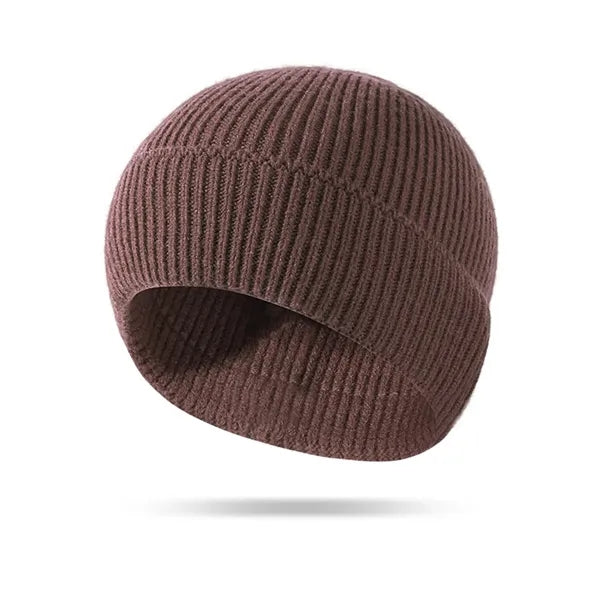 Cuffed Brim Beanie Toque Knit Hat