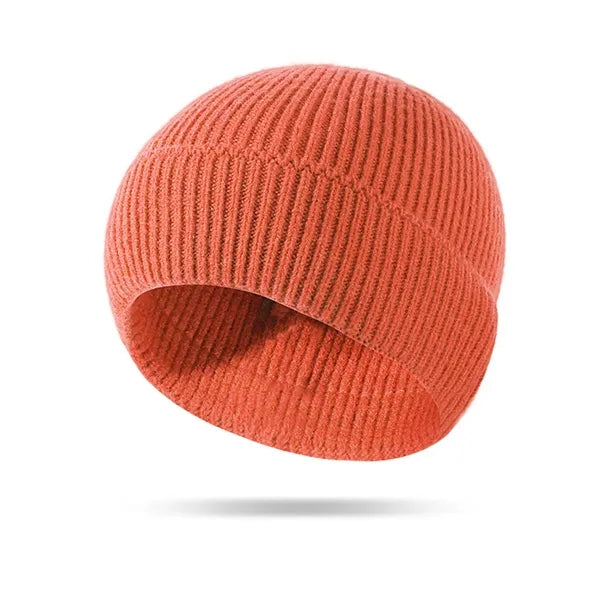 Cuffed Brim Beanie Toque Knit Hat