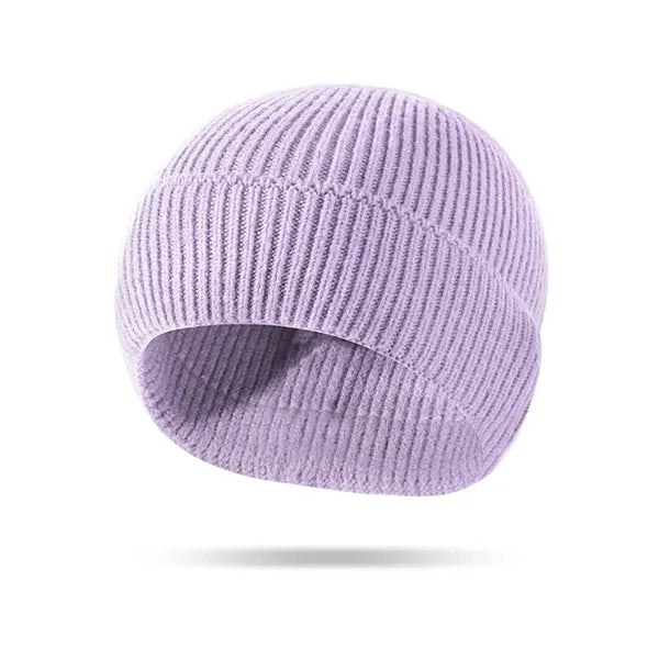 Cuffed Brim Beanie Toque Knit Hat
