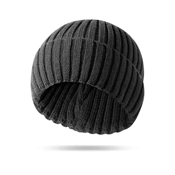 Cuffed Brim Beanie Toque Knit Hat