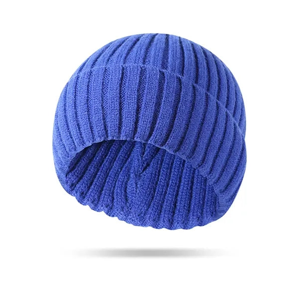 Cuffed Brim Beanie Toque Knit Hat