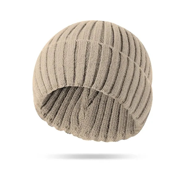 Cuffed Brim Beanie Toque Knit Hat