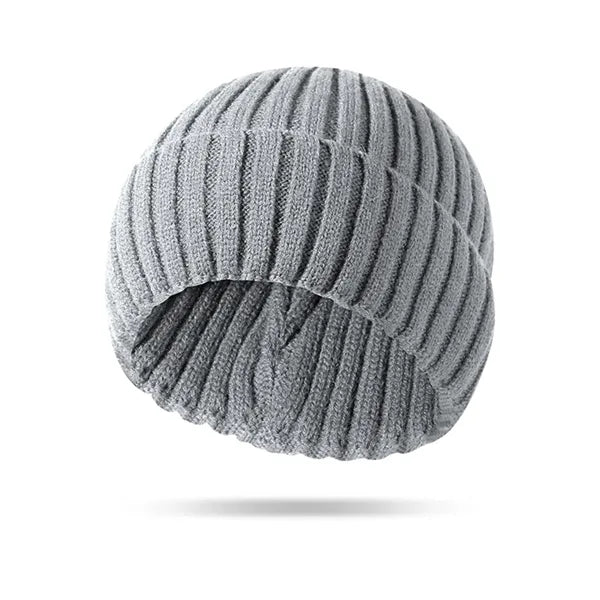 Cuffed Brim Beanie Toque Knit Hat