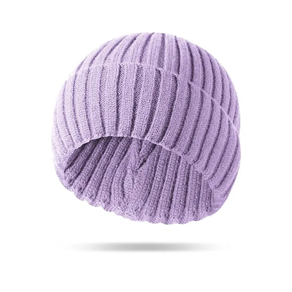 Cuffed Brim Beanie Toque Knit Hat
