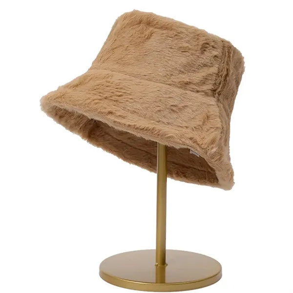 50 MOQ Plush Fisherman Hat