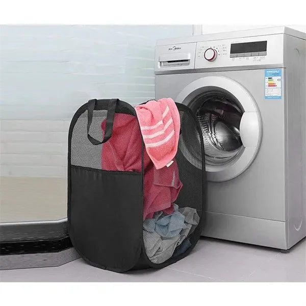 Mesh Pop-Up Laundry Hamper
