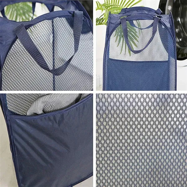 Mesh Pop-Up Laundry Hamper