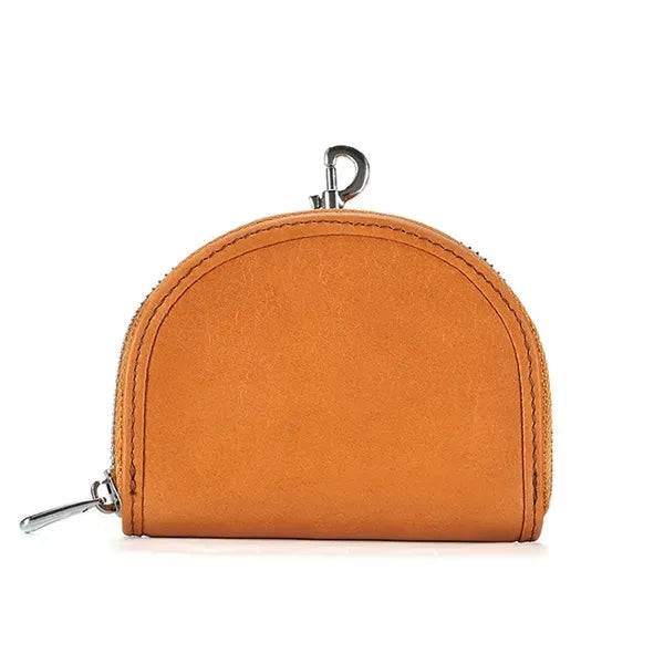 First Layer Cowhide Coin Purse