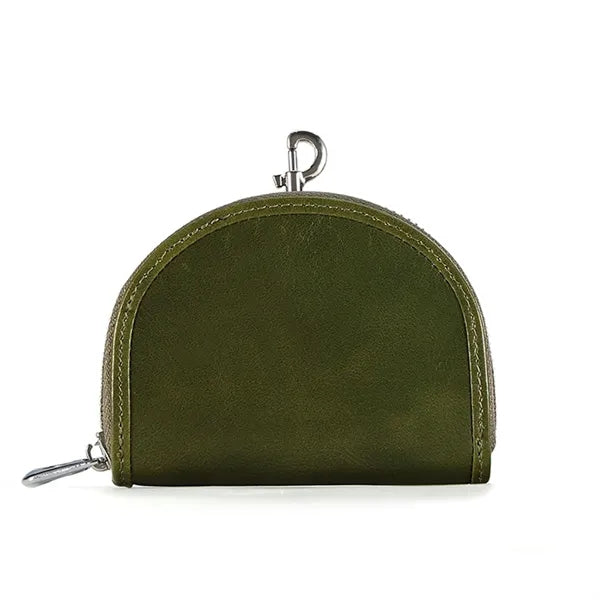 First Layer Cowhide Coin Purse