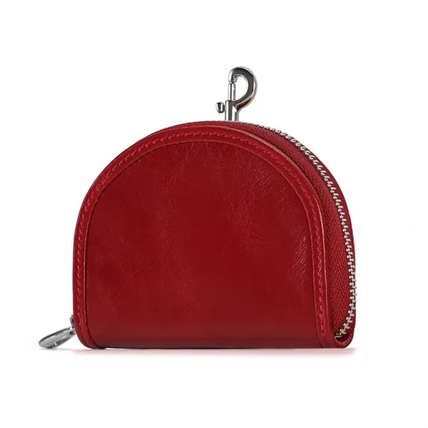 First Layer Cowhide Coin Purse