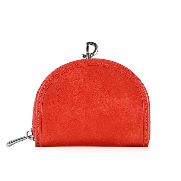 First Layer Cowhide Coin Purse