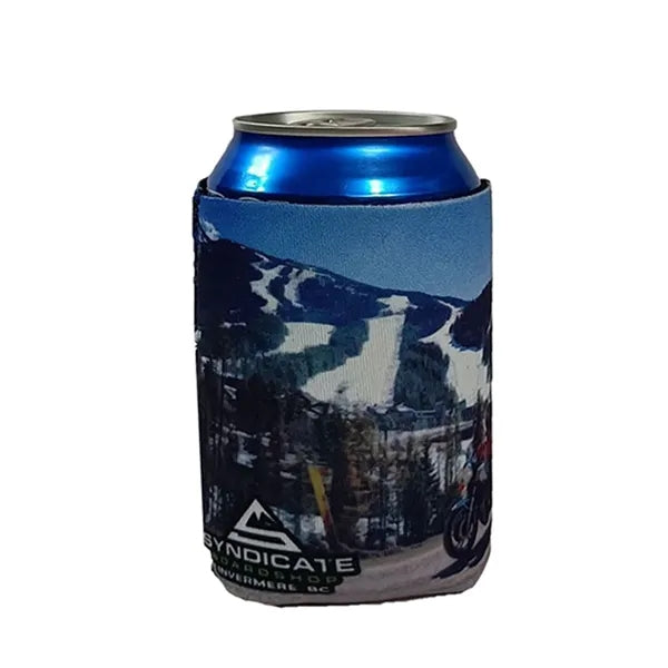 Full Color Neoprene Beverage Sleeves Collapsible Can Coolers