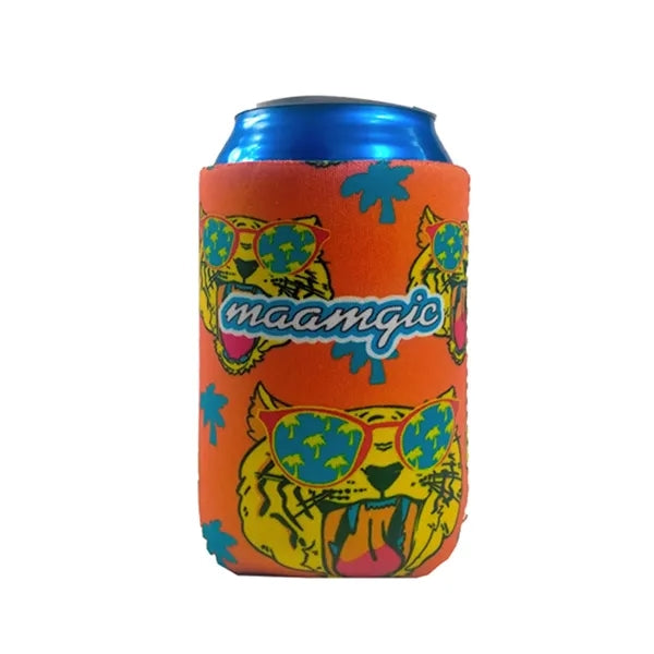 Full Color Neoprene Beverage Sleeves Collapsible Can Coolers