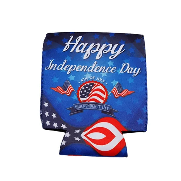 Full Color Neoprene Beverage Sleeves Collapsible Can Coolers