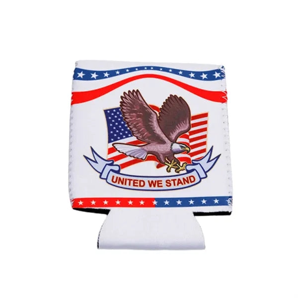 Full Color Neoprene Beverage Sleeves Collapsible Can Coolers