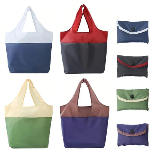 Large Capacity Foldable Waterproof Shopping Tote Bag