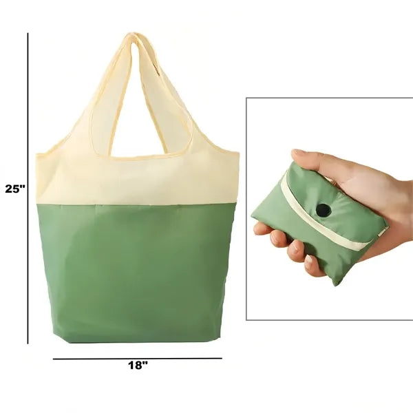 Large Capacity Foldable Waterproof Shopping Tote Bag