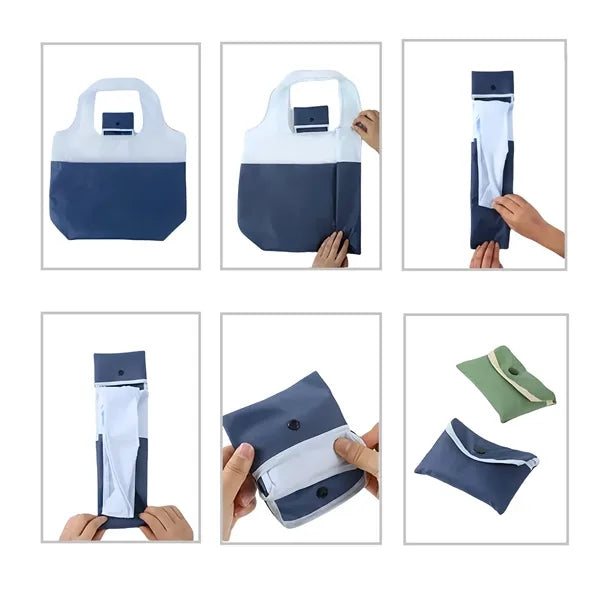 Large Capacity Foldable Waterproof Shopping Tote Bag