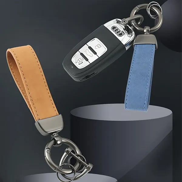 Car Keychain Leather Key Ring Thanksgiving Day Gifts