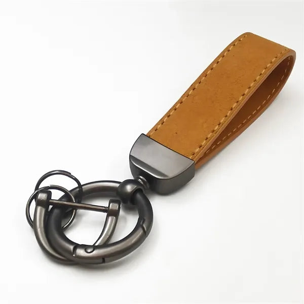 Car Keychain Leather Key Ring Thanksgiving Day Gifts