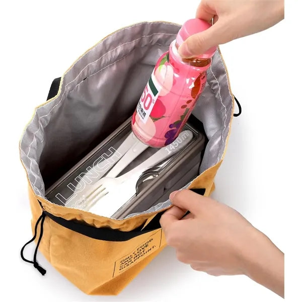 Drawstring Lunch Bag