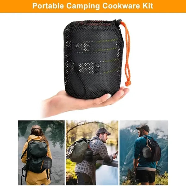 Compact Camping Cookware Set