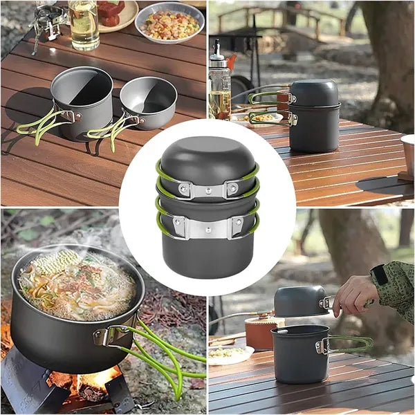 Compact Camping Cookware Set