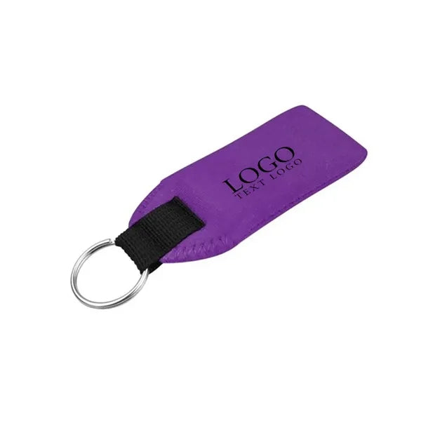 Neoprene Floating Keychain