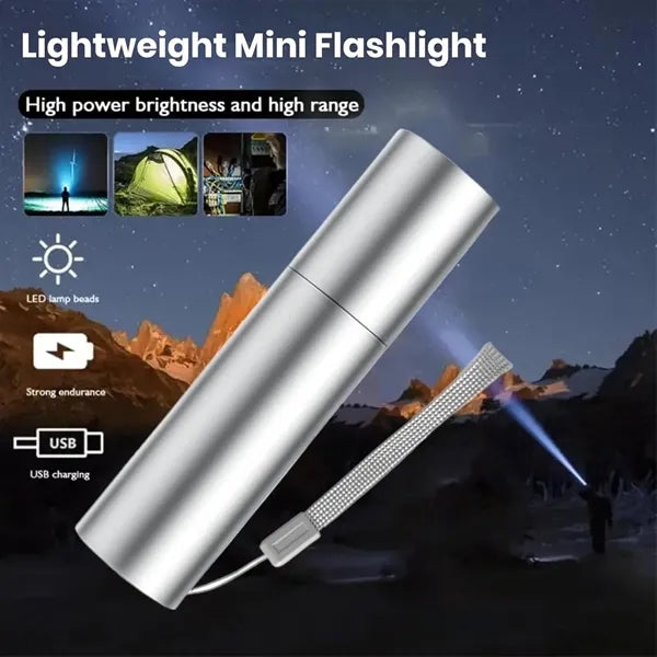 LED Mini Rechargeable Flashlight