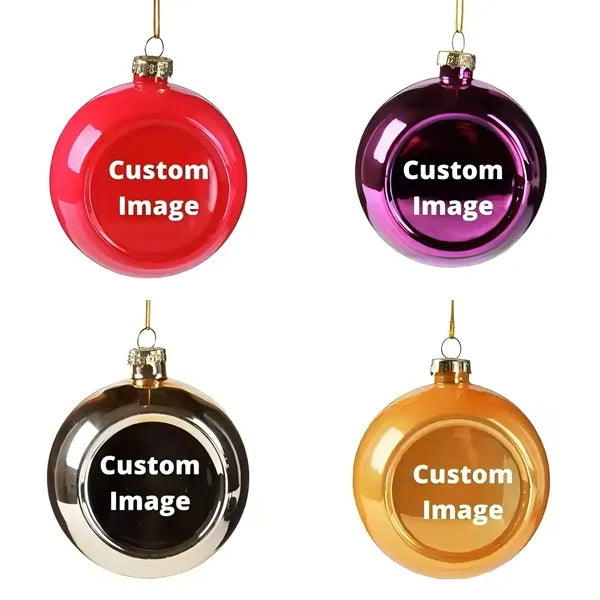 Plastic Christmas Ball Decorations
