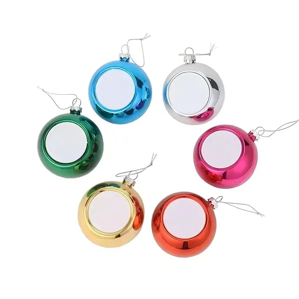 Plastic Christmas Ball Decorations