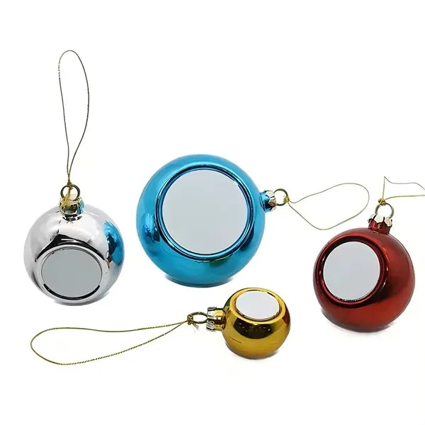 Plastic Christmas Ball Decorations