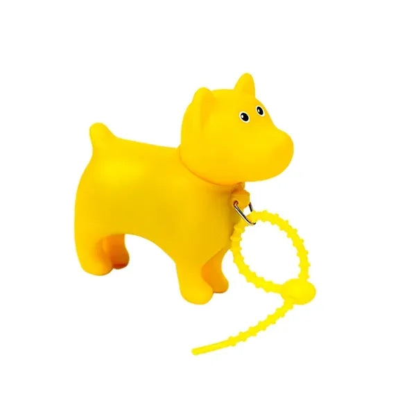 Portable Dog Shaped Poop Bag Dispenser