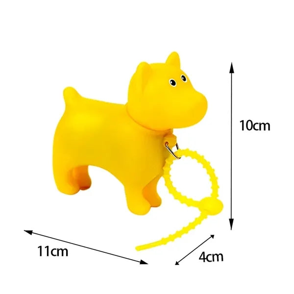 Portable Dog Shaped Poop Bag Dispenser