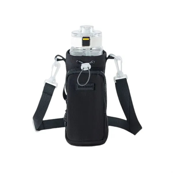 8.7" x 6.7" x 1.6" Outdoor Leisure Portable Water Bottle Bag