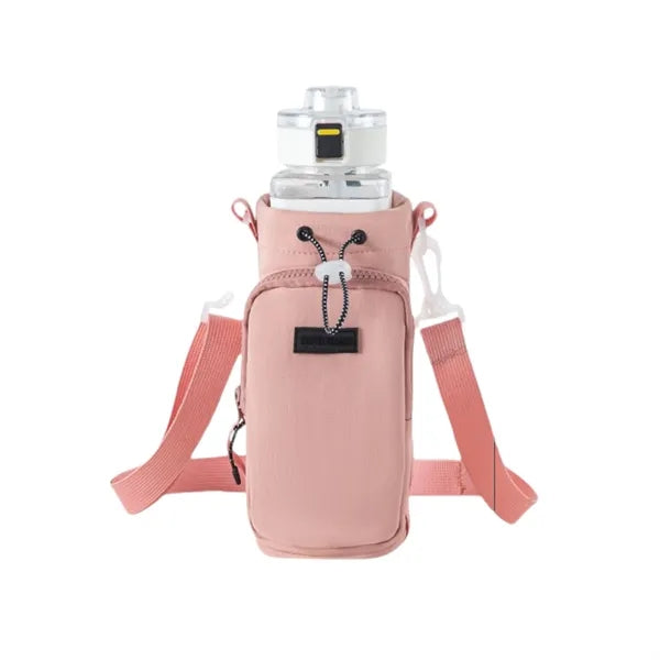 8.7" x 6.7" x 1.6" Outdoor Leisure Portable Water Bottle Bag
