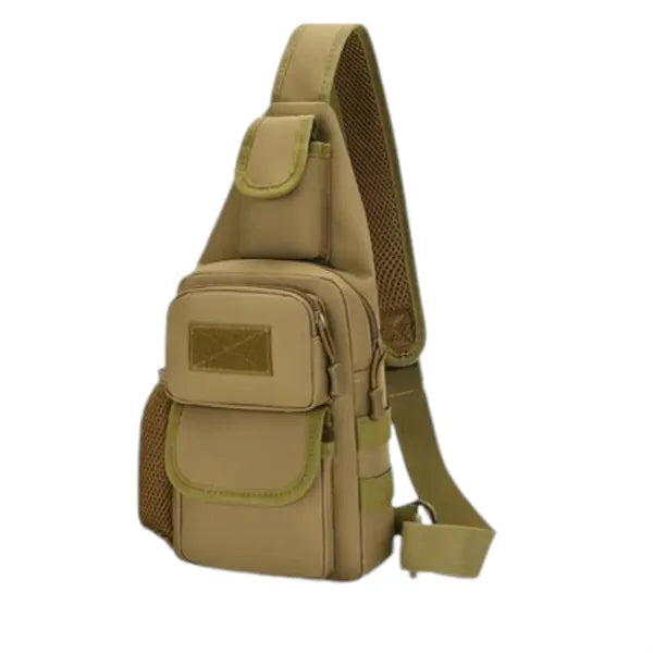 14.9" x 1.9" x 7.1" Outdoor Camouflage Tactical Chest Bag