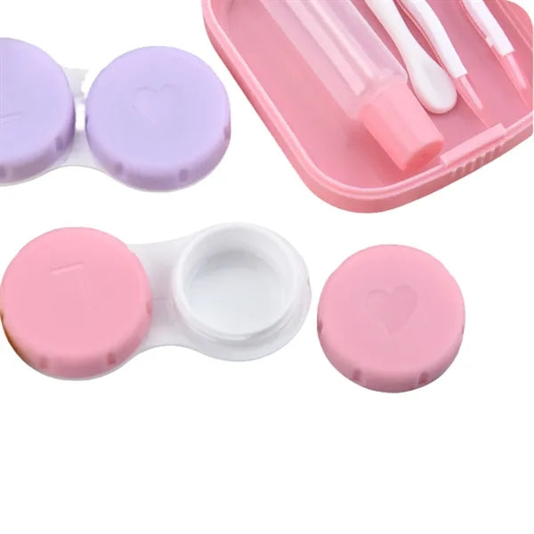 Contact Lens Case Kit with Mirror