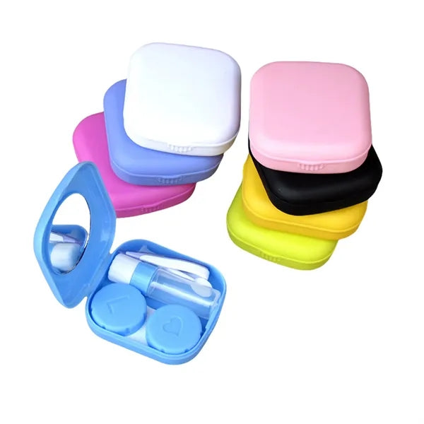 Contact Lens Case Kit with Mirror