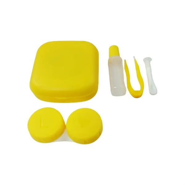 Contact Lens Case Kit with Mirror